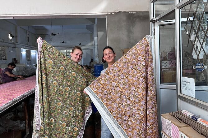 Exclusive Block Print Workshop in Rajasthan - Your three hours, from demonstration to finished fabric