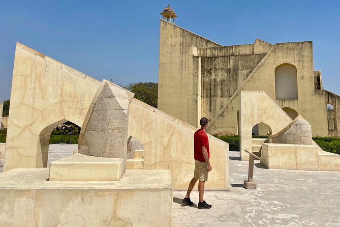 Explore Full Day Jaipur Guided Tour by Car with Guide - Jantar Mantar rewards a proper explanation
