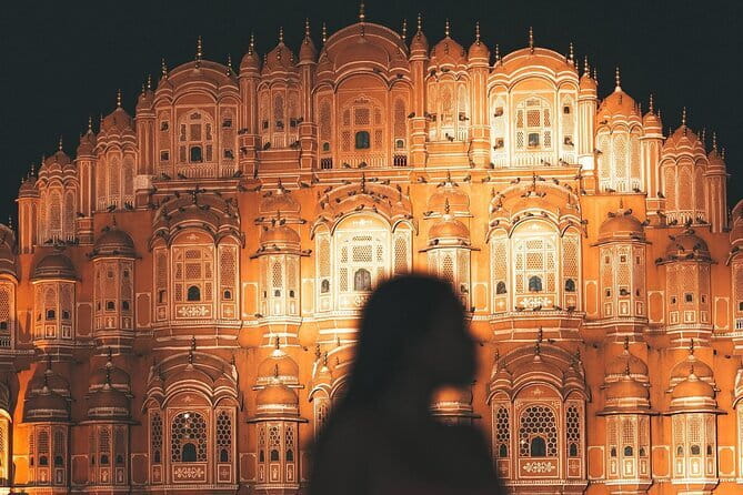 Explore Jaipur at Night with Patrika Gate - Birla Mandir: white marble and a quieter pause