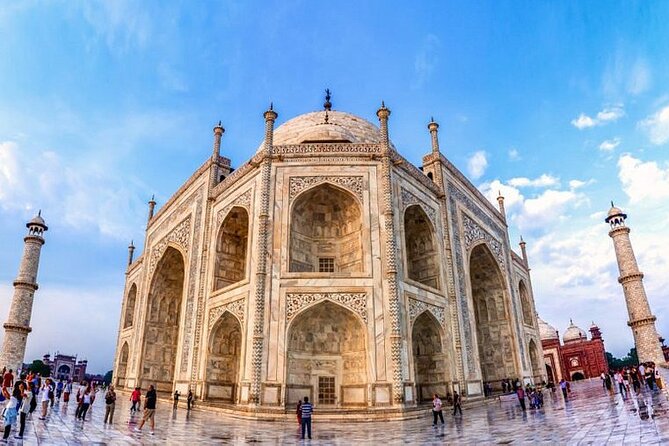 From Jaipur: Same Day Guided Taj Mahal, Agra Fort & Fatehpur Sikri Private Tour - A quick river view at Mehtab Bagh