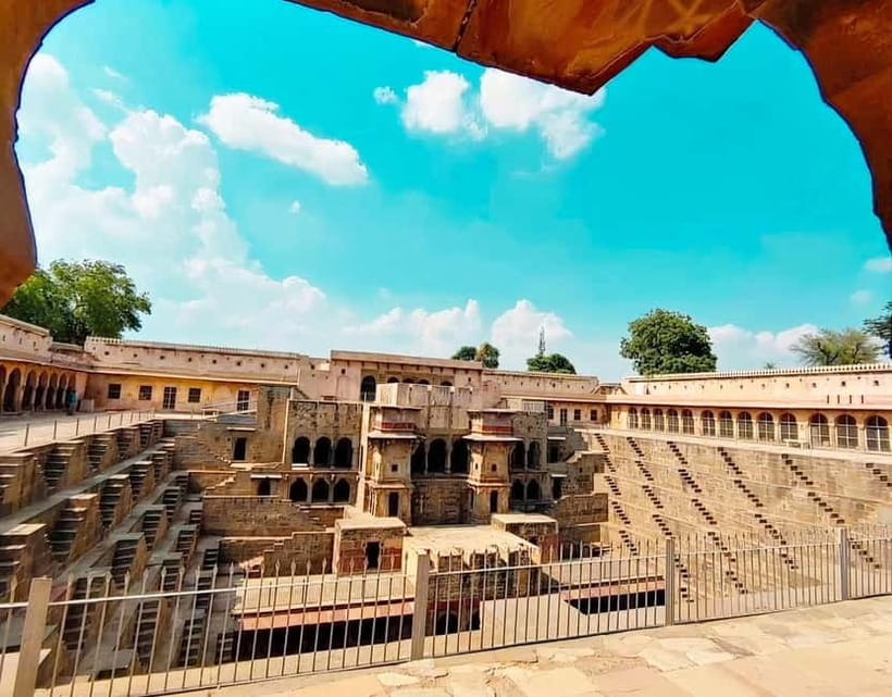 From Jaipur: Same Day Trip to Abhaneri Chand Baori Stepwell - Abhaneri and the Harshat Mata Temple grounds