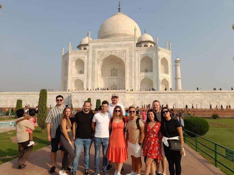 From Jaipur: Taj Mahal & Agra Private Guided Day Tour - Entering the Taj Mahal with a local guide