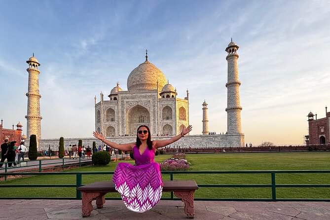 From Jaipur: Taj Mahal & Agra Tour with Transfer to Delhi by Car - Key points at a glance