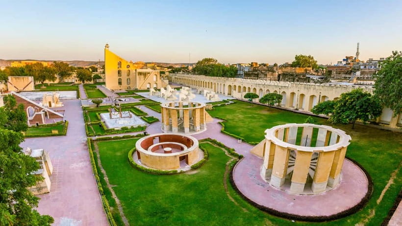 From New Delhi: Jaipur Day Trip by Train or Car - Jantar Mantar: astronomy in monumental form