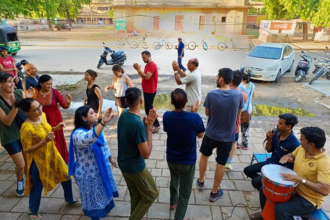 Guided Morning Bicycle Tour with Food Tasting in Jaipur - Raj Mandir Cinema to Panch Batti