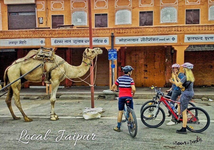 Jaipur: 3-Hour Morning Bike Tour of Jaipur Old City - Masala chai with a family tea seller