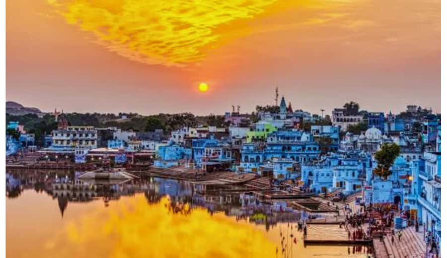 Jaipur: Ajmer & Pushkar Day Trip with Lunch & Camel ride - Pushkar Lake and its 52 ghats
