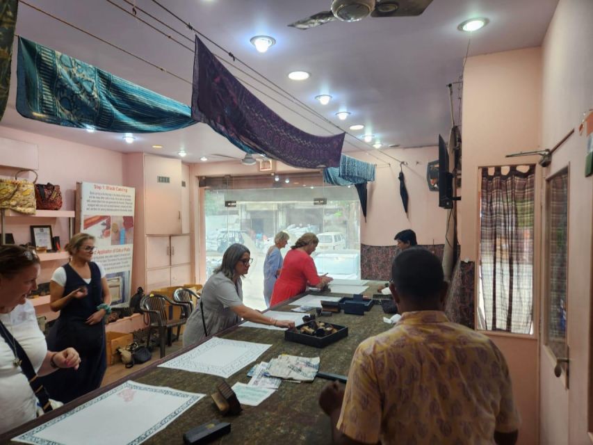Jaipur: Block Printing Workshop In the Heart of City Center - Chai, conversation, and the rhythm of the afternoon