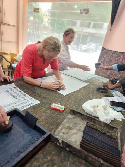Jaipur: Block Printing Workshop In the Heart of City Center - Optional shopping after the printing lesson