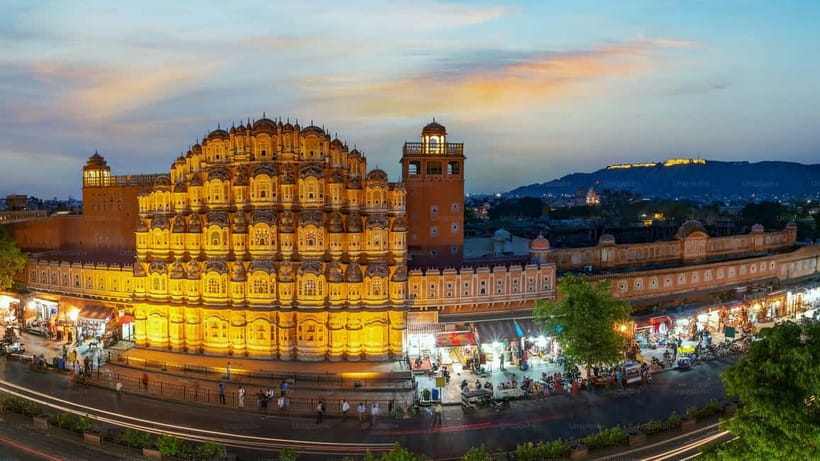 Jaipur: City Night Tour with Patrika Gate & Masala Chowk Tea - Key points to know before booking
