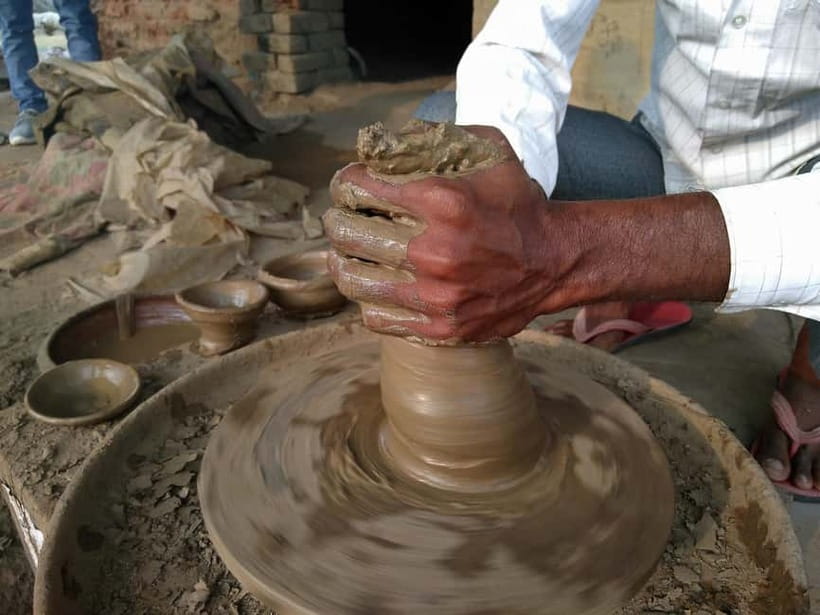 Jaipur: Cultural Tour with Artisan Craft Experiences - Clay pottery: the most satisfying hands-on stop
