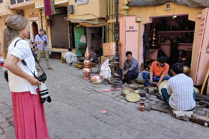 "Jaipur Cultural Walk: Explore life behind the pink walls" - Badi Chaupar, sweets, spices, and flowers