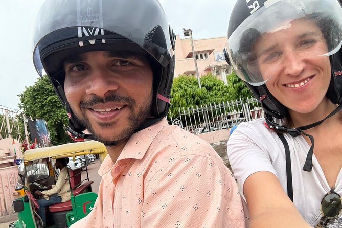 Jaipur Full-Day Motorbike Tour for Solo Female Travelers - Jal Mahal beside Man Sagar Lake