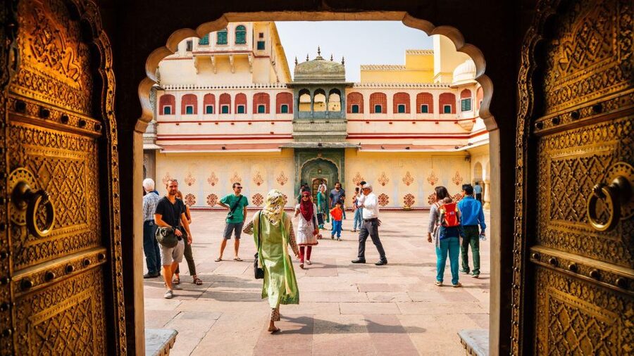 Jaipur: Full-Day Private Sightseeing Tour by Tuk Tuk - City Palace shows Jaipur’s royal side