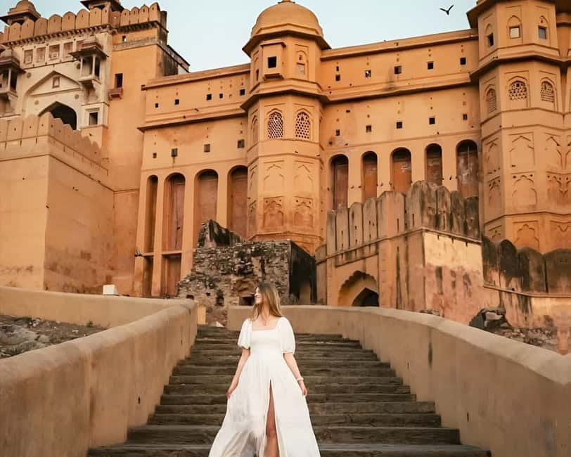Jaipur: Half-Day Guided Sightseeing Tour with Flower Market - Hawa Mahal works best from the street