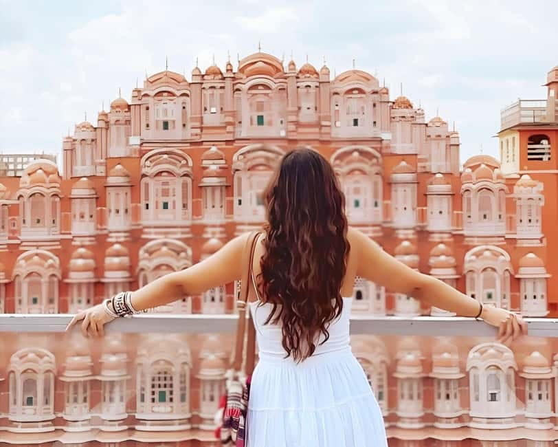Jaipur: Half-Day Guided Sightseeing Tour with Flower Market - Amber Fort is the ambitious final stop