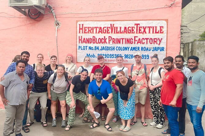 Jaipur Half Day Tour Experience for 5 Hours - Block printing: a look at Jaipur’s textile craft