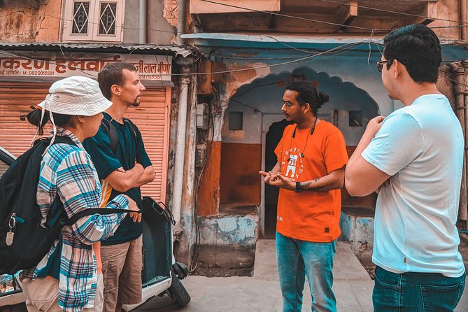 Jaipur Heritage Walking Tour - Ajmeri Gate and the city at street level