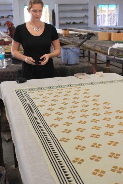 Jaipur: local workshop tour (Handblock printing) - The two-hour workshop, step by step