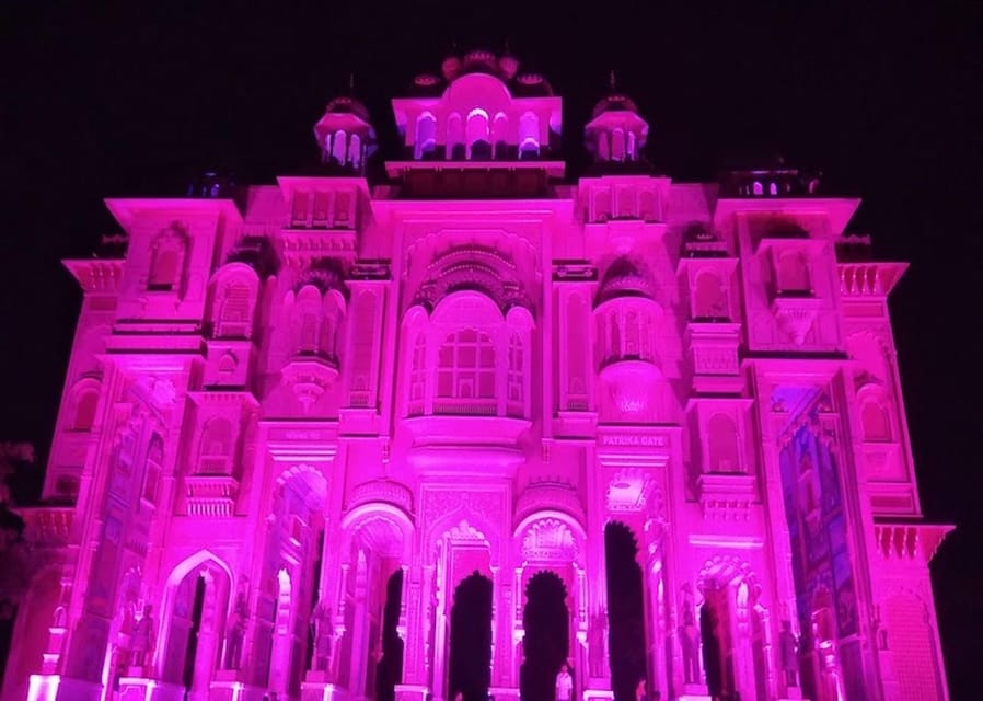 Jaipur: Night Tour of Amer & pink city by an open air jeep - Setting out from your Jaipur hotel