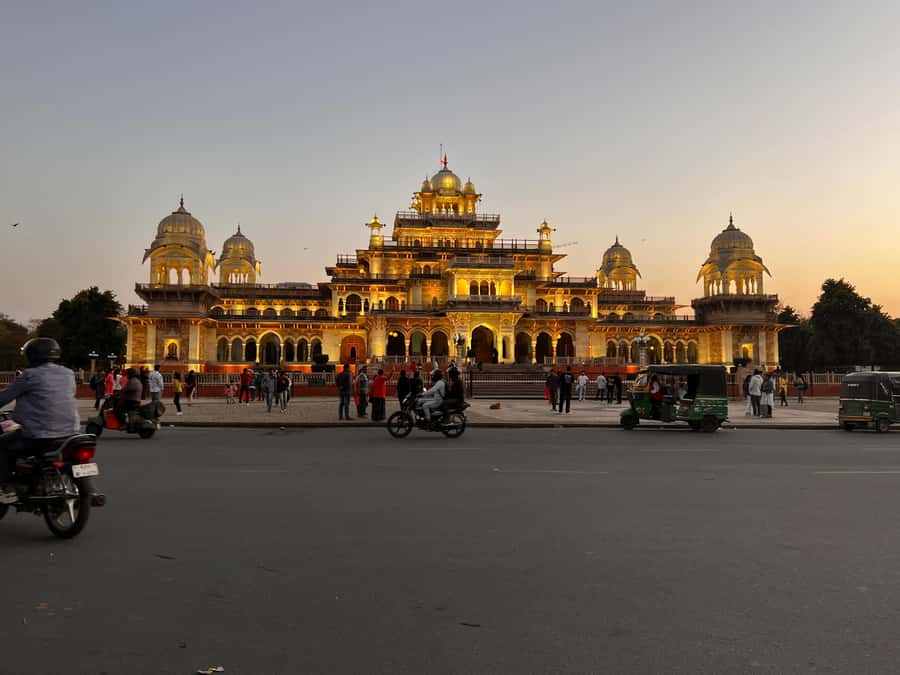 Jaipur: Night Tuk-Tuk Tour With Friendly Local Driver - Jaipur at night from an open-sided tuk-tuk