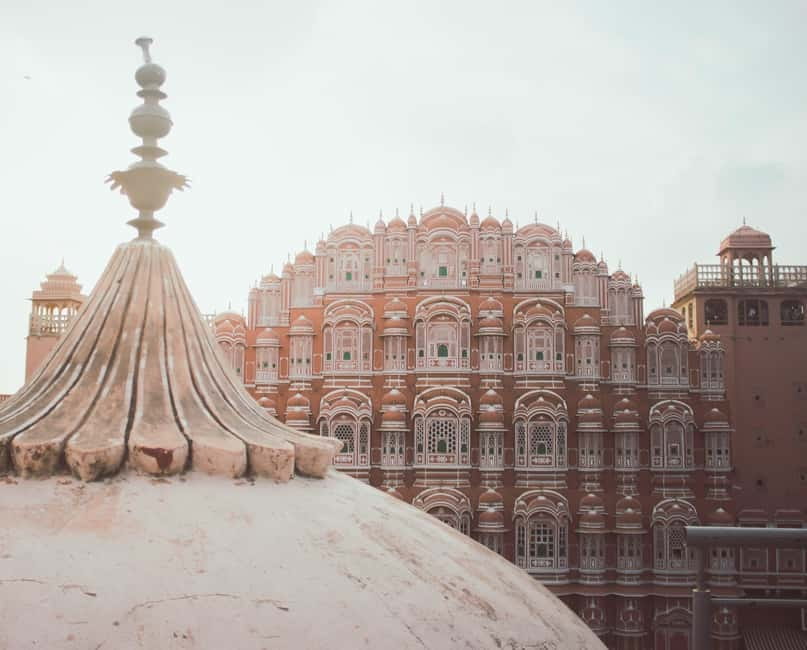 Jaipur: Private Evening Tour with Monkey Temple Sunset - Block printing turns sightseeing into a workshop