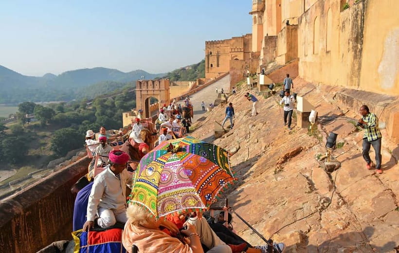 Jaipur: Private Full-Day City Tour By Tuk-Tuk with Pick-Up - A tuk-tuk route through Jaipur’s biggest sights