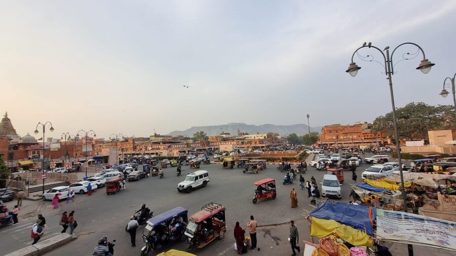 Jaipur :The Twilight Magic of Pink City- Heritage Walk Tour - The battery rickshaw ride through the old city
