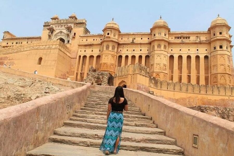Jaipur Tour ( Pink City ) by Car From Delhi - All Inclusive - Amber Fort, the day’s big architectural stop