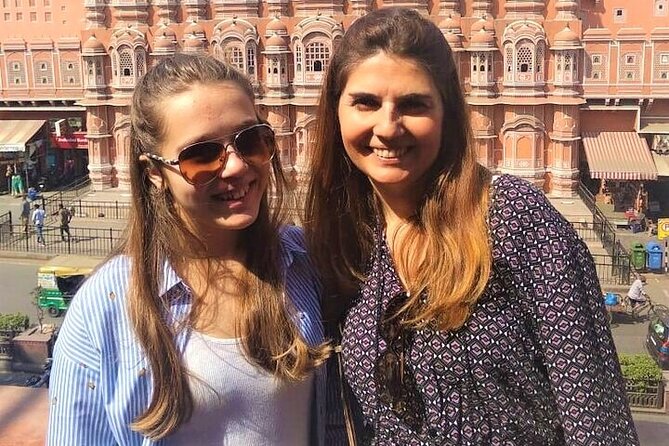 Jaipur Walking Tour- Explore Old Heritage City With Private Guide - Hawa Mahal from the roadside