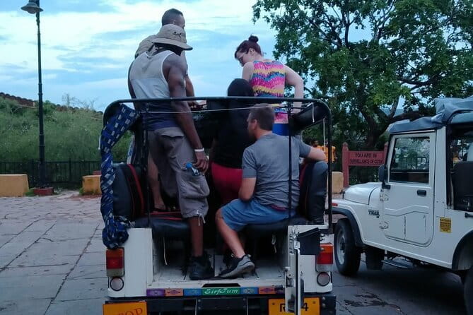 Night Safari in Jaipur on an Open Jeep - Albert Hall adds a grand city-center view