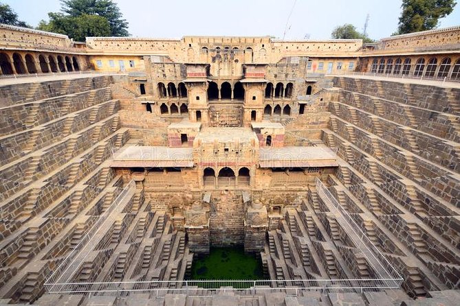 Private Day Trip to Abhaneri Chand Baori Stepwell from Jaipur - Harshat Mata Temple adds meaning beside the baori