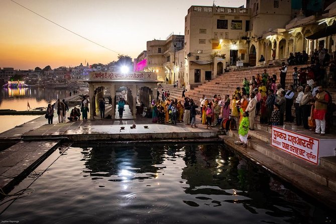 Private Day Trip to Holy City of Pushkar from Jaipur - Pushkar Lake and its bathing ghats