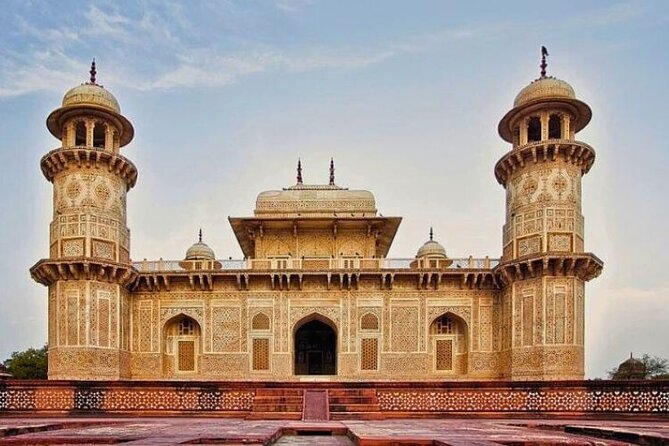 Private Day Trip to Taj Mahal & Agra From Jaipur - Itimad-ud-Daula, the small monument with fine detail