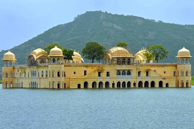 Private: Full Day Guided Jaipur City Tour - Jal Mahal gives you a short photo stop