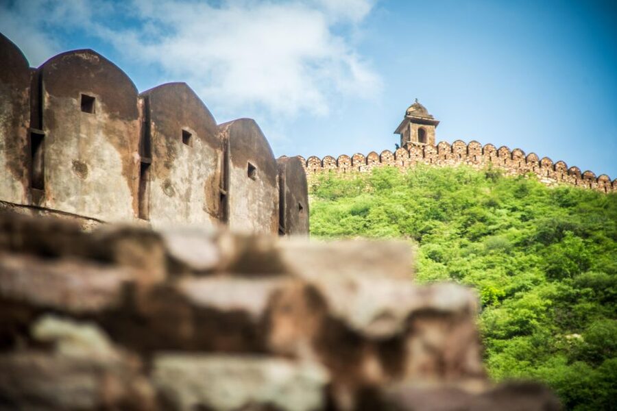 Private Full-Day Jaipur Guided Tour with Monkey Temple - Royal Gaitor: carved marble and a quieter pause