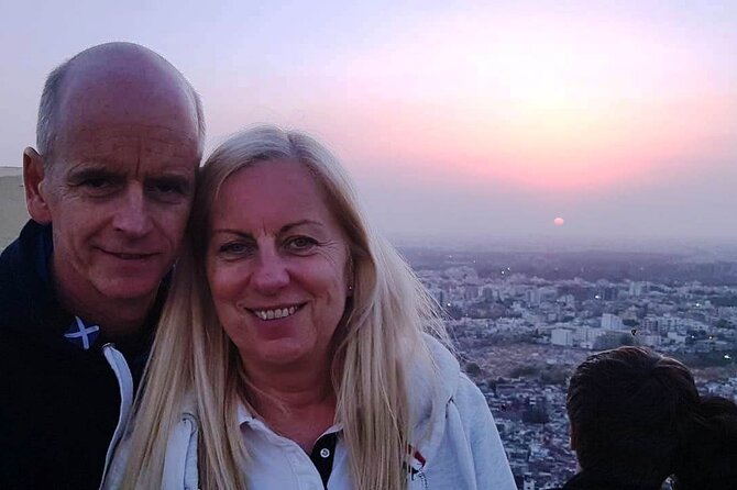 Private Jaipur Night Tour With Stunning Sunset - Nahargarh Fort at sunset, the evening centerpiece