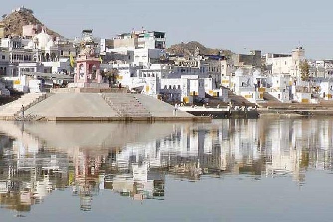Private Same Day Trip to Pushkar from Jaipur - The road from Jaipur, with a local tea stop