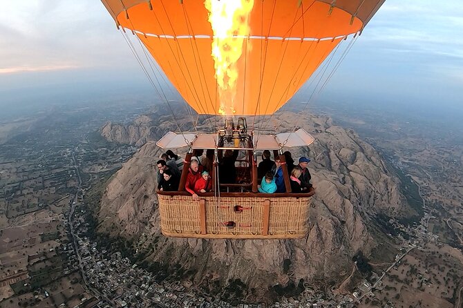 SkyWaltz Hot Air Balloon Safari - Sunrise over Samode and Jaipur’s rural edge