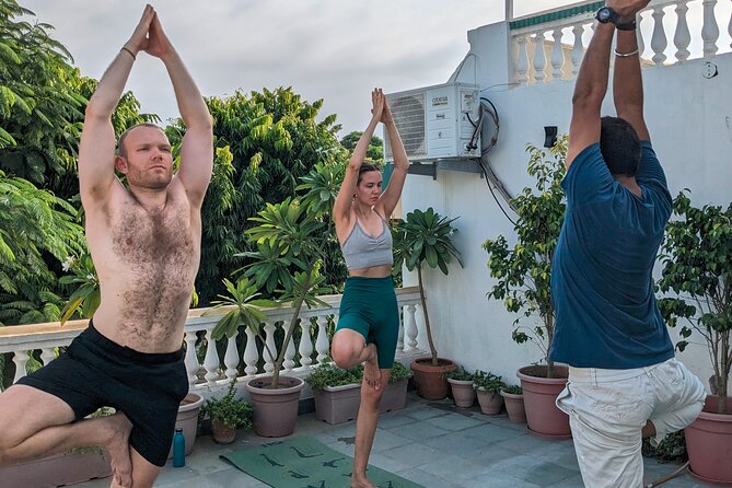 Yoga in Jaipur with Amit (Yogi on Travel) - A calm start to a busy Jaipur day
